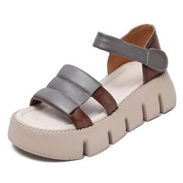 s Sandals Leather Women Summer Sports S Casual All Match Shoes Platform Light Retro Sandalssandals Caual Shoe Andal 101 Sport andal port hoe andalandal hoe port