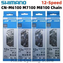 S Shimano 12 vitesses vélo DEOER SLX XT série CN-M6100 M7100 M8100 route VTT 116L 126L chaîne avec Quick-Link 0210