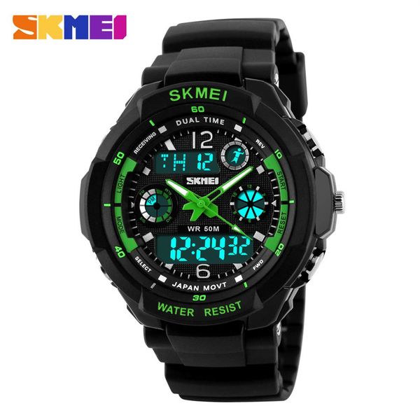 S SHOCK Marca SKMEI Reloj de pulsera deportivo de lujo para hombre, reloj Digital de alta calidad con movimiento japonés, resistente al agua, relojes 267x