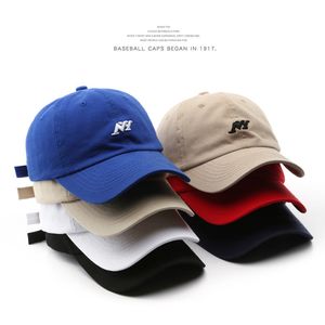 S SLECKTON Mode NY Geborduurde Baseball Cap Voor Vrouwen En Mannen Katoen Casual Hoed Zomer Zonnekleppen Caps Unisex Gorras 230210