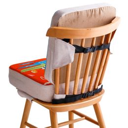 s Slings Sacs à dos HX5D Portable Cartoon High Chair Pad Booster Dining Éponge Augmentant Coussin De Siège 230620