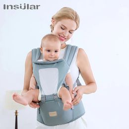 S Slings Sacs à dos Insular Baby Front Face Hipseat Kangourou Ergonomique Baby Sling s pour les tout-petits nés Chargement Ours 20Kg 231101