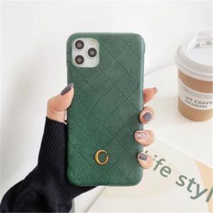 Mode mobiele telefoon hoesjes lederen geruite telefoonhoes merk luxe ontwerper heren dames voor iPhone 15 14 14plus 13 11 12 Pro Max Galaxy S24 S23 S22 schokbestendige hoes