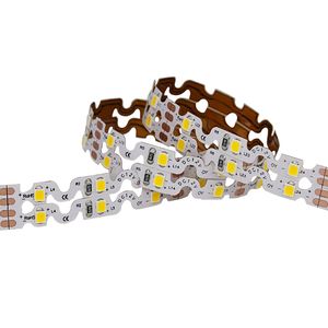 S Strip Light 2835 SMD 1M 60LEDs 3500K 6500K Bandes LED flexibles Corde Ruban lumineux Rouleau Tube Non étanche Lumière 12V Maintenant Usalight