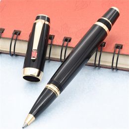 s fournitures stylos série bohème stylo à bille stylo roller en résine avec incrustation étoile blanche avec numéro sur stylo cilp295U