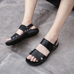 S Toed Open Men Sandals Summer Fashion Trend Beach Chaussures Plats de plage Mentides FaHion Shoe Slipper 468 Sandale 627 Hoes Lippers S Hoe Lipper Andal