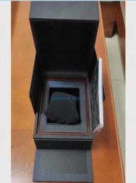 s Montre de qualité supérieure Boîte d'origine Carte à main Boîtes-cadeaux de montre en cuir pour le calibre 17rs 36RS Chronograph Watch1550282