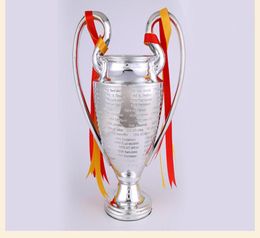 S Trophy Arts Soccer League Little Fans For Collections Metal Silver Color Words with Madrid7134494