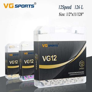 S VG Sports Bicycle 12 Speed ​​MTB Road Sport 126L System Connector Link Half Hollow Ultralight Mountain Bike Chain 0210