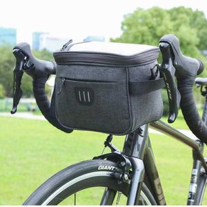 s étanche vélo siège Pack bagages cyclisme 5L sacoche arrière porte-bagages coffre avec housse de pluie sacs de vélo 0201