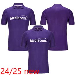 S-XXL 2024 2025 Fiorentina soccer jerseys J. IKONE 24 25 Batistuta CASTROVILLI ERICK Florence jersey ACF JOVIC A. CABRAL Milenkovic C.Kouame men football shirt