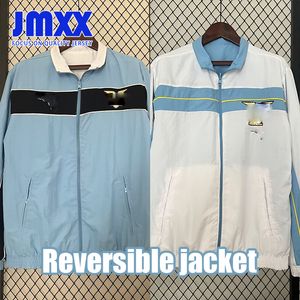 S-XXXL JMXX 24-25 LAZIO SOCCER REVERSIBLE JAAG JIERSEYS Heren Jersey Man Football 2023 2024 Windscheper lange mouwen fanversie