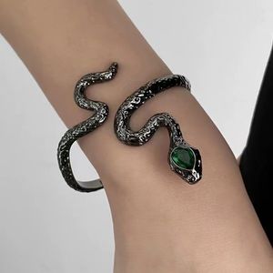 S03321 Mode-sieraden Punk Snake Bangle Armband Arm Ring Voor Vrouwen Twist Metalen Slangen Armbanden