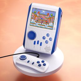 S1 Mini consolas de videojuegos portátiles integradas en 666 juegos Reproductor de juegos retro Consola de juegos Dos funciones Gamepad Regalo de cumpleaños para niños y adultos DHL