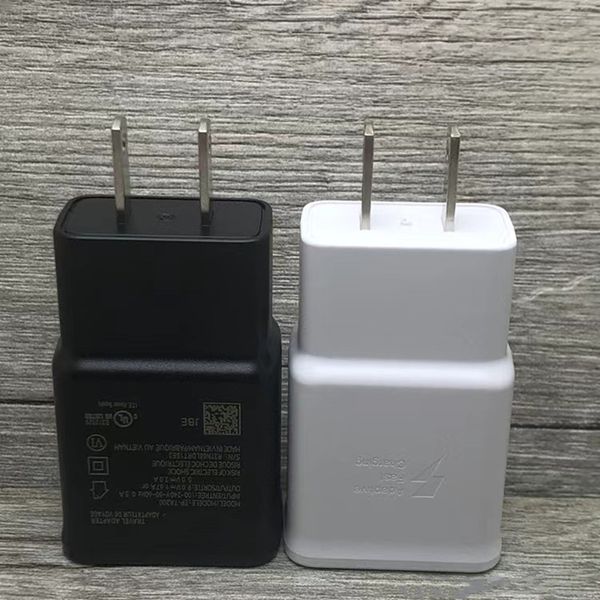 S10 original oem Wall Chargers Adaptive QC3.0 Charge rapide Adaptateur de chargeur rapide PD USB 15W Power EU US UK Plug pour s10 s8 Note10 S20 EP-TA200