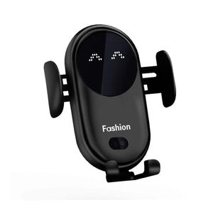 S11 Draadloze oplader Auto Telefoon Houder Induction Smart voor iPhone Pro 11 Stand S10 10W opladen Snelle notitie Sensor voor Samsung met Detailhandel