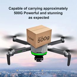 Drone professionnel UAV Quadcopter S155 : tirez le meilleur parti de votre vol avec un relais GPS, un moteur sans balais, une charge utile de 500 g, un stabilisateur de cardan à 3 axes, un cadeau de Noël