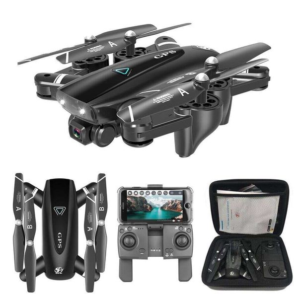 S167 GPS Drones Camerie HD 5G RC Quadcoptère 4K Wifi FPV FLIPT OFFPINT GOSTURE PHOTOS VIDÉO HELICOPTER