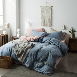 S1905014 Comfortabele beddengoed set king dekbedovertrek set luxueuze thuis textiel zomer quilt nordic stijl queen king size