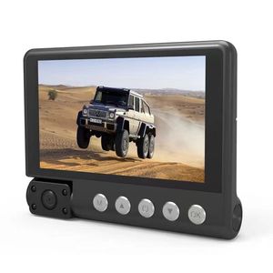 S2 voiture DVR 4.0 pouces 3 canaux HD 1080p enregistreur de conduite voiture boîte noire avec Vision nocturne 3 lentille caméra Dash Cam
