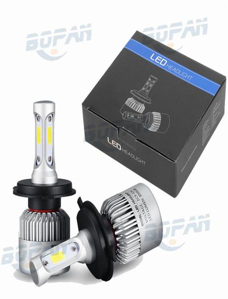 S2 Kit de faros LED para coche H4 H7 H11 9004 HB3 9007 HB4 H1 9012 H13 COB LED faro único HL cruce 4757650