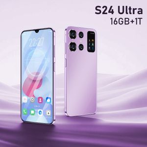 S24 Ultra 5G-smartphone 7,0 inch originele ontgrendelde mobiele telefoon 16GB + 1TB 4G Dual SIM-kaart Mobiele telefoon Globale versie mobiele telefoon