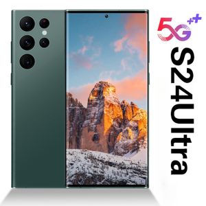 S24 Ultra Telefoon 5G Smartphone Face Recognition Unlock 6,8-inch HD Video Video Video E-mail Clear Weergave 20MP Camera GPS 512 GB 256 GB Telefoonopslag Meerdere talen