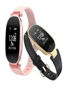 S3 Bracellet de bracelet S3 Bracellet du moniteur cardiaque Tracker Smartwatch Band Women Ladies Watch pour iOS Android Phone7499403