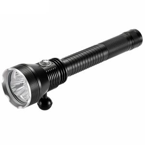 S300 XHP70 LED-fakkels Geel Wit Licht Duiken Zaklamp Professionele Onderwater Waterdichte Torch Outdoor Tactische Diver Lamp 3 x 26650 Batterij