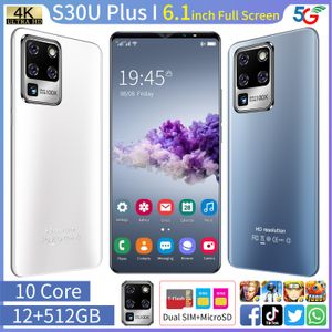 S30uplus Nuevo comercio electrónico transfronterizo exclusivo para teléfonos inteligentes 5G Android 6.1 Pantalla grande Teléfonos móviles de comercio exterior de 10 núcleos