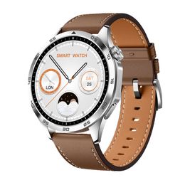 S40Max Smartwatch Bluetooth Oproep Hartslag Slaap Monitoring Weerbetaling NFC Compass