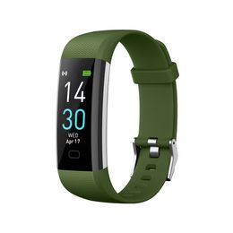 S5 Smart Bracelet voor lichaamstemperatuur, bloeddruk, fitness, hartslag, eenstapsaanraakondersteuning, Bluetooth-verbinding