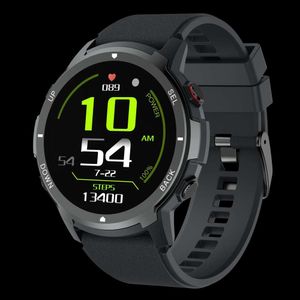 S52 SmartWatch Men's Bluetooth Téléphone, fréquence cardiaque, pression artérielle, rappel d'informations sur les étapes, bracelet sportif multifonctionnel