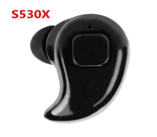 S530X S650 Mini Bluetooth Ecoutphone Wireless Headphones With Microphone Hifi Hands Sport Headset Earpiece Auricularres Retail24615533869076