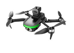 Drone GPS S5S 4K 8K double caméra HD, évitement d'obstacles, positionnement du flux optique, sans balais, RC pliable, quadrirotor, jouets cadeaux