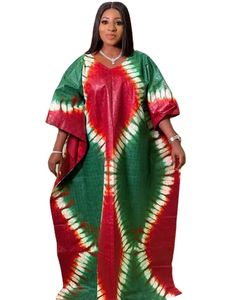 S5XL Afrikaanse Jurken voor Vrouwen Lente Zomer Afrika Party Polyester Afdrukken Plus Size Lange Jurk Gewaden Kleding 240226
