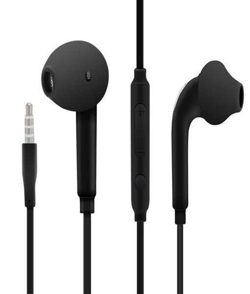 S6 S7 écouteurs écouteurs J5 écouteurs écouteurs iPhone 6 6s casque pour prise jack dans l'oreille filaire avec micro contrôle du volume 35mm blanc avec 4140339