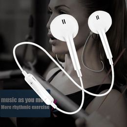 Écouteur sans fil S6 Casque à couchet Sport Bluetooth Écouteurs stéréo Écouteurs avec micro pour iPhone Samsung Xiaomi Pulis