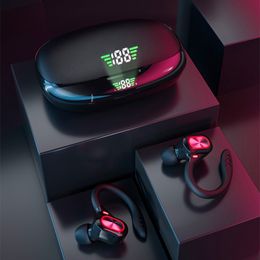 S730 Oorhaak Draadloze koptelefoon Stereogeluid Bluetooth-oordopjes Waterdicht Gaming Aanraakbediening Sportheadset Koptelefoon Voor alle smartphones