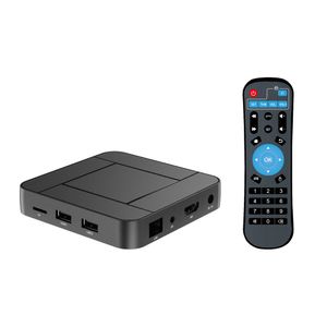 S8 Android 11 OS Amlogic S905W2 Smart 4K TV Box Set-top Box 2G RAM 8G / 16G ROM DUAL WIFI BT 100M LAN