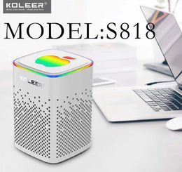 S818 Bluetooth-luidspreker Outdoor Portable Plug-In Card USB Flash Drive FM Subwoofer Creative Gift Bluetooth-luidspreker