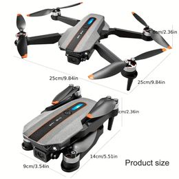 Nouveau drone à moteur sans balais S91, drone à double caméra haute définition avec quadrirotor à flux optique, avion télécommandé facile à contrôler pour les novices