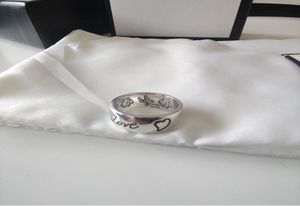 S925 La véritable bague en argent sterling a des anneaux de tampons Moisanite Bague pour hommes et femmes bijoux de mode pour les Ecoules Gift1579037