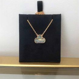 Collier pendentif à breloque en argent S925, 1, 5cm, avec perle de coquillage naturelle, en forme de fleur, avec tampon PS7061A243q