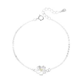 S925 Silver Daisy Sterling Silver Bracelet 'Design Sense Gift Ins Niche Petit parfum Bijoux à main