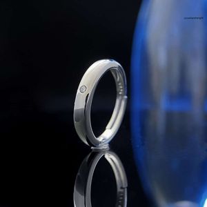 Bague de Couple en argent Sterling S925 pour hommes, mode diffusion directe Qixi, bon cadeau de saint valentin