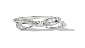 S925 sterling zilveren kleine speelse boogring voor vriendin Knop elegante diamanten vrouwelijke sieraden als verjaardagscadeau voor minnaar7365397