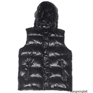 S986 Heren Donsjack voor Dames Unisex Designer Capuchon Winter Puffer Vest Bovenkleding Full Label Geborduurde Badge Warm