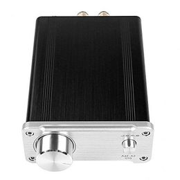 Freeshipping SA-36A Pro AMP HIFI Amplificateur stéréo Tripath intégré numérique de grande puissance avec adaptateur secteur 12V 38A Noir Argent Or Igujs