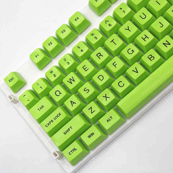 SA Profile 108 Teclas Gaming Mecánica Inyección de doble color Opaca Fuente grande ABS Keycaps Teclado